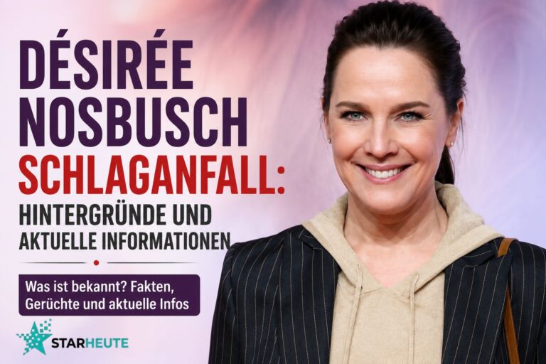Désirée Nosbusch Schlaganfall: Hintergründe und aktuelle Informationen désirée nosbusch schlaganfall